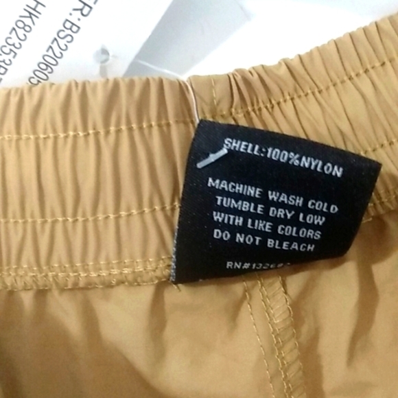 ORIGINAL DELUXE SUPPLY BIG & TALL TAN BLACK SWIM TRUNKS BOARDSHORTS SIZE 3XL NWT - Picture 9 of 9